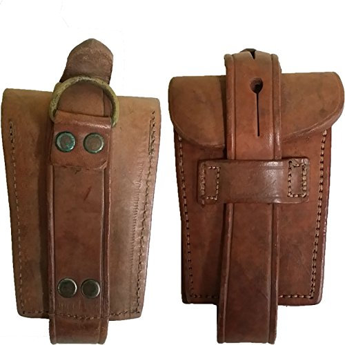 Armeeverkauf Schwedische Armee Gürteltasche Ledertasche Magazintasche Patronentasche Leder