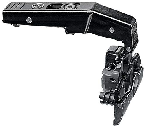 Blum CLIP top BLUMOTION Blind Corner Hinge 95 Degree, Inset Application, Boss: INSERTA. In Black Onyx 79B9590
