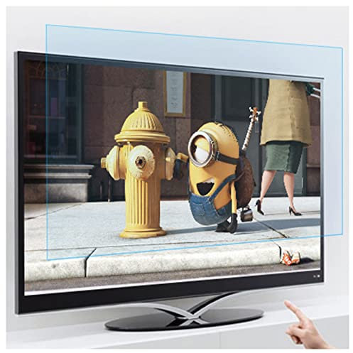 KELUNIS 32-75 Pulgadas Protector De Pantalla De TV, Película Anti Luz Azul/Antideslumbrante/A Prueba De Polvo, Filtrar La Luz Azul & Fácil De Limpiar, Aliviar La Fatiga Ocular,75 (1645 * 931)