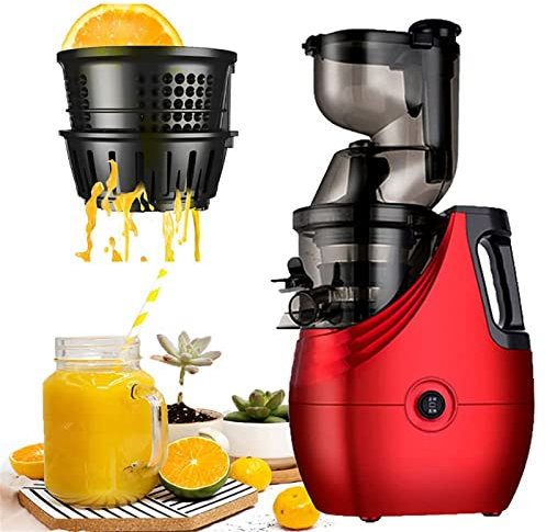 Extracteur de jus à Mastication Lente, jus d'extrait de jus à rendement élevé de 90% pour Fruits et légumes