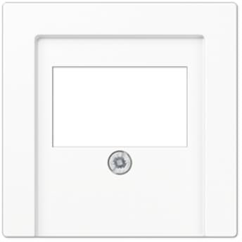Plaque haut-parleur Silverpl. A, blanc alpin (référence : JUNG SPA569PLTWW)