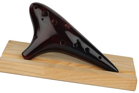 Professionelle Performance-Okarina 12-Loch-Alt-Einsteiger-Ethno-Blasinstrument SF-Melodie