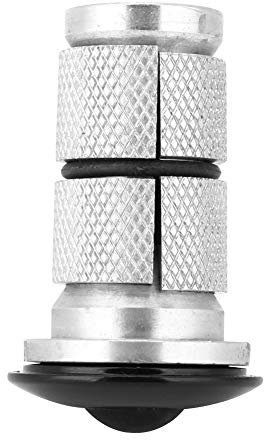 Qcwwy Fahrräder und Zubehör Legierung Fahrradgabel Headset-Stecker für Fahrradwerkstatt Silber Fahrräder Fahrrad-Headset-Stecker Aluminium