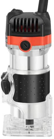 220v Elektrische Oberfräse EinhandfräSe Trimmer Holz Router HandfräSe Fräsmaschine 800w 30000r/Min Rand Fräsmaschine Holzbearbeitung Trimmer, Fur Holzverarbeitung, Möbelherstellung