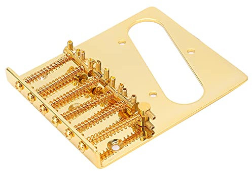 Qukaim Sattel Gitarre Bridge Humbucker Pickup SlotforTL Telecaster E-Gitarren Sattel Gitarre Bridge Humbucker Tonabnehmer Slot für TL Telecaster E-Gitarren, schwarzes Kaleidoskop-Finish