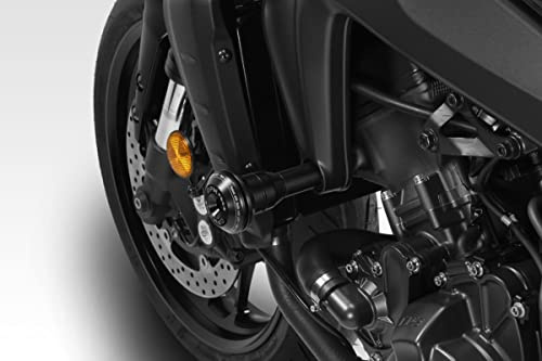 MT09 Tracer 9 2025 - Kit Tamponi (R-01024) - Protezione Paramotore Paratelaio Anticaduta in Alluminio - Minuteria Inclusa - Accessori De Pretto Moto (DPM Race) - 100% Made in Italy