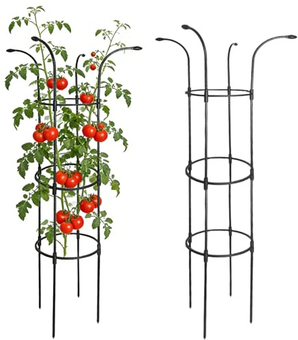 Treillis de jardin pour grimpantes | Supports de vigne décoratifs stables, cadre de tour de fleurs d'extérieur – pour vigne, rose, clématite, légumes, , hortensias, , pothos