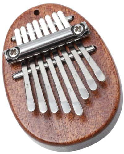 KAILIKETIY Kalimba Piano de Pulgar de Madera para Principiantes Portátil Pequeño Tono Puro y Diseño Elegante, Instrumento Musical Ligero para Tocar Lugar