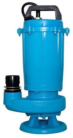 Omnigena - Pompa per acqua sporca 1100 W, 22800 l/h, portata massima 10 m, attacco a pressione 1 1/2, tensione 400 V, ghisa, pompa sommersa