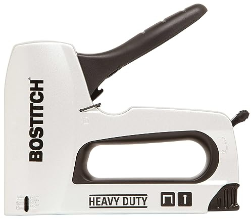 BOSTITCH Heavy Duty Staple Gun, Anti-Jam Mechanism, Ideal for Molding, Picture Frames, Carpet Padding, and Insulation (BT160HL)