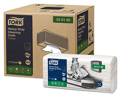 Tork 530177 Extra starke Reinigungstücher, Weiß (300-er Pack)
