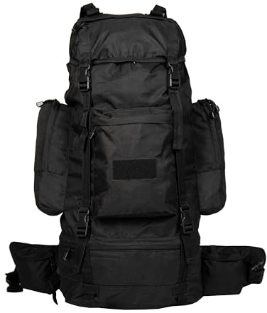 Mil-Tec Rucksack Ranger (75 L) • Wanderrucksack oder Trekkingrucksack für Mehrtagestouren und Bushcraft • Wasserdicht beschichteter Outdoor Rucksack mit Leichttragesystem für Reisen & Camping