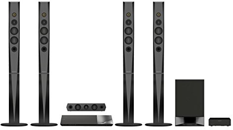 Sony BDV-N9200W Sistema Home Theater, 5.1 Canali, 1200 W, Audio Hi-Res, Nero
