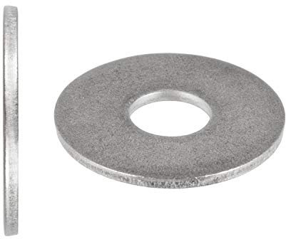 Unterlegscheiben M6 (großer Außendurchmesser) DIN 9021 ISO 7093 Beilagscheiben Karosseriescheiben A2 V2A Edelstahlscheiben M6 25 Stück