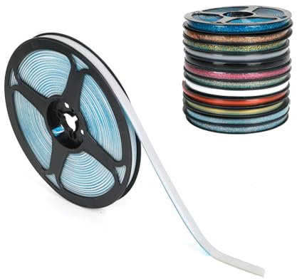 Selbstklebend Flexible Zierleisten,Stuckleisten Decke Zierleiste Wand Keramikfliesen Kantenband 6M*7.5MM Selbstklebend Seitenkanten zum Herd,Waschbecken,Fliesenrand (Weiß)