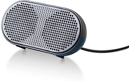 Altoparlante per computer USB, altoparlante per computer portatile, alimentato tramite USB, mini altoparlante cablato con design mini per computer, PC desktop, laptop, contatore cassa