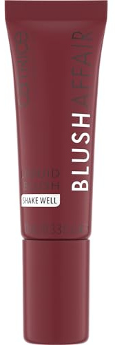 Catrice Blush Affair Liquid Blush, Rouge, Nr. 050, Violett, hochpigmentiert, sofortiges Ergebnis, natürlich, matt, vegan, ohne Parfüm, ohne Alkohol, ohne Konservierungsstoffe, 1er Pack (10ml)