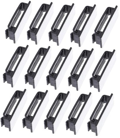 Homoyoyo 50piezas Bridas De Fijación De Alambre Adhesivas Para Cables Sujetacables De Plástico Organizadores De Cables Oficina o Hogar