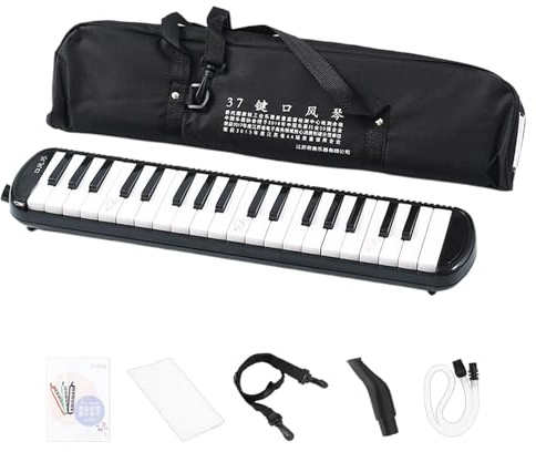 Melodica für Erwachsene 32 Tasten Keyboard | Air Keyboard Piano Tragbare Tragetasche Inklusive, Kinder, Erwachsene, Anfänger, Schüler, Musikliebhaber, Musiker