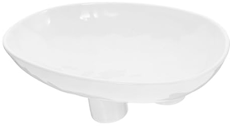 Alipis Bandeja de Cerámica para Frutas y Dulces Soporte Estable de Tres Patas, Diseño Elegante para Uso Familiar y Exhibición Decorativa