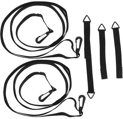 Toyvian 5pièces Sangle De Fixation pour Parasol De Terrasse Sangles Stabilisatrices De Vent pour Parasol Réglable pour Extérieur