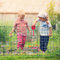 Jaxguom Recinzione per laghetto da giardino, set completo di 10 elementi di recinzione, lunghezza 7,5 m, con 12 barre di fissaggio, recinzione per cani, set per barriere animali (dritto, verde)
