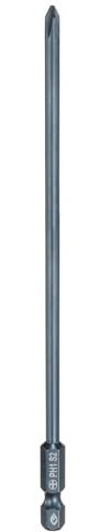 QUARKZMAN #1 Punta Cacciavite Phillips PH1 1/4 Gambo Esagonale 6 (150mm) Lunga 0.16 Punta Magnetica a Croce Acciaio S2 Industriale per Cacciavite per Utensili Elettrici, Blu