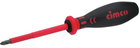 Cimco 117742 - Destornillador estrella pozidriv aislante 1000v 2x100mm