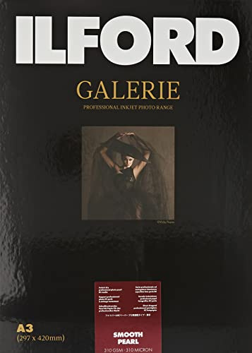 ILFORD GALERIE Smooth Pearl 310 GSM GPSPP A3 25 Blatt Blattware Formatware InkJet Tintenstrahl Fotopapier Photopapier