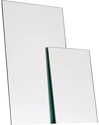 elisando Spiegel auf Maß 30x30 cm Stärke 3mm | Spiegelzuschnitt 300 x 300 x 3 mm | Viele Maße verfügbar! | Spiegelfliesen Wandspiegel