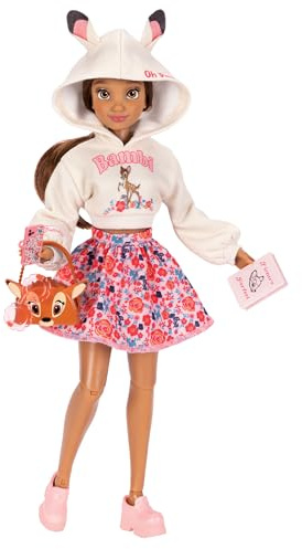 Disney ILY 4ever Fashion Dolls Inspired by Bambi 11.5 Tall with 13 Points of Articulation, Glittery Mickey Ring Included for You!