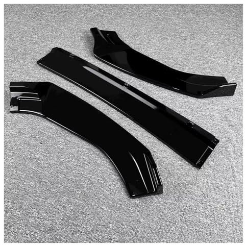 Front Bumper Spoiler Lippe Für VW Für Golf 7 7,5 Für GTI Für GTD R Line 2013-2020 Stoßstangendiffusor Spoilerschutz Glanzschwarz Frontstoßstangensplitterlippe Frontspoiler