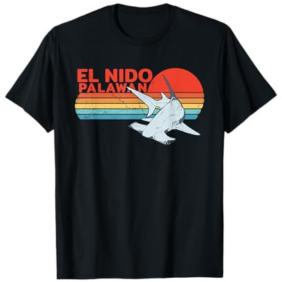 El Nido Philippinen Palawan Hammerhai T-Shirt