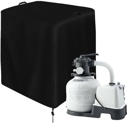 Krystal Clear wasserdichte Sandfilterabdeckung für Krystal Clear Poolpumpe 64x61x71/84x61x84cm