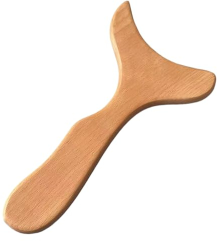 Masker aus Holz – Massagegerät aus natürlichem Schädel aus Holz, tragbar, multifunktional, Anti-Stress, Körperpflege, Gesicht, Haus, Schwangerschaft, Postpartum