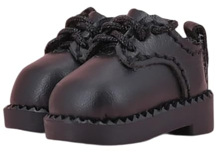 LeeQinersw Puppenschuhe Doll Square für OB11 Doll täglich stilvolle Accessoires Dress Up Toy, Schwarz