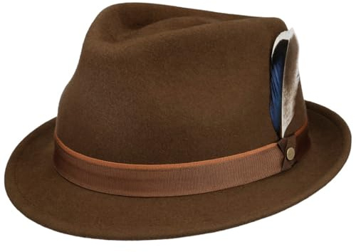 Stetson Hulbert Trilby Hut Wollfilz Asahi Guard Herren Herbst Winter