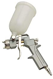 Aerotec Druckluft-Farbspritzpistole ca.2,1-3,3 bar LM/Düse 1,5mm/Kunstst.-Fließbecher - 176121M