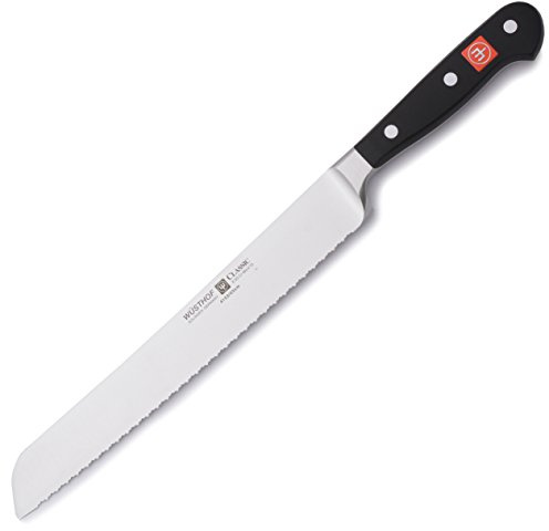 Wusthof Classic Bread Knife, One Size, Black, Stainless Steel