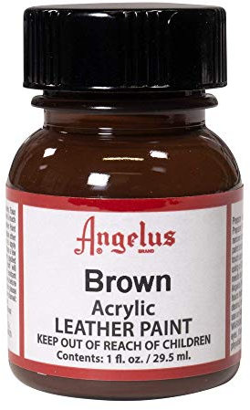 Angelus Acryl Lederfarbe Braun 29,5ml