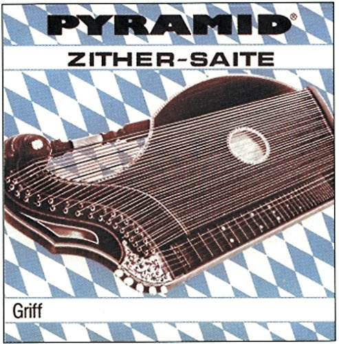 Pyramid Zither-Saiten Zither Griff. Münchner Stimmung Satz (D-Bronze) 582.100