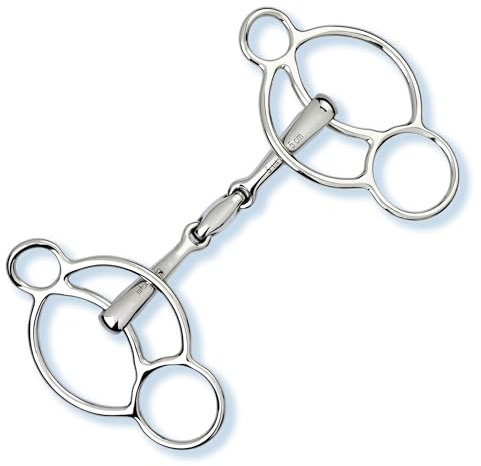 Stübben Gebiss 2281 3-Ring-Trense Easy Control