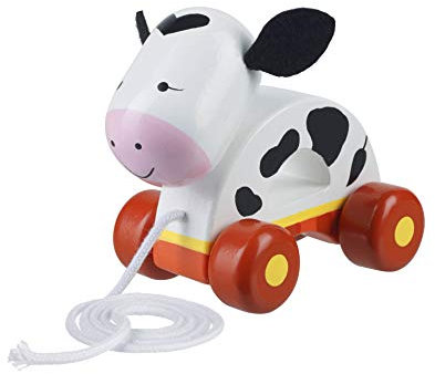 Orange Tree Toys Kuh zum Nachziehen