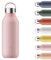 Chilly's Bottle Serie 2 - Botellas térmicas de Acero Inoxidable con gollete Suave y asa - Blush Pink, 500ml