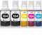Tinte 104 Multipack kompatibel für Epson 104 Tinte ET-2870 ET-4800 ET-2856 ET-4810 ET-2862 ET-2810 ET-2820 ET-2811 ET-2812 ET-2814 ET-2815 ET-2821 ET-2710 ET-2711Drucker(2Schwarz, C, M, Gelb)