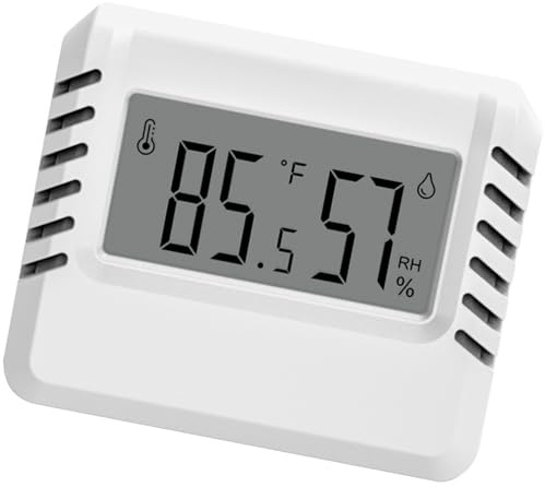 LCDs Thermometers Hygrometer With Magnets Bracket For Indoor Temperature Humidity Maximums Minimum Records LCDs Display Temperature Humidity Sensor