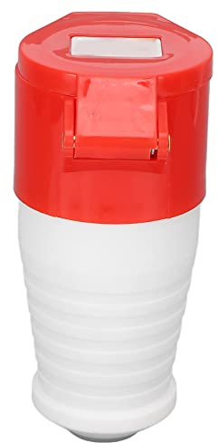 Elprico Connecteur de Prise Industriel, Connecteur à 5 Broches 16A 220-380V Alimentation CEE IP44 Connecteur Industriel de Prise étanche pour Caravanes de (Tête femelle HR-215)