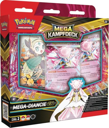 Pokémon - Gioco di carte collezionabili: Mega-Diancie-ex (1 mazzo immediatamente giocabile con 60 carte)