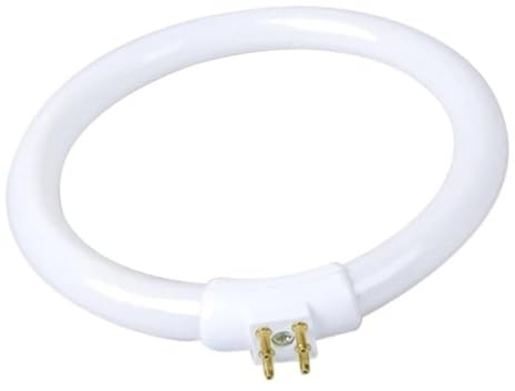Ampoule fluorescente annulaire T4, culot G10q, 110 V/220 V, for lampes de bureau et loupes, éclairage blanc(12w)