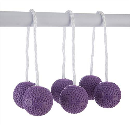 Uber Games Leiter-Wurfbolas Soft (Violett) - Ersatzbälle für Leiter, 3 Stück - aus der Offiziellen Serie Echte weiche Golf Bälle von Hochster Qualität - robust und langlebig